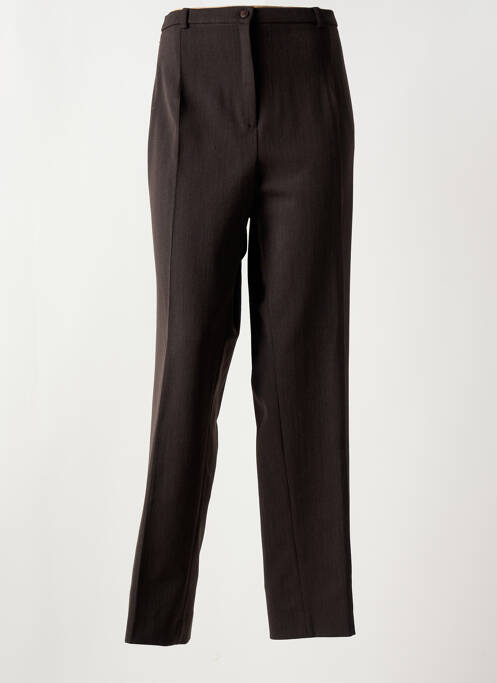 Pantalon drept maro FRANCE RIVOIRE femeie