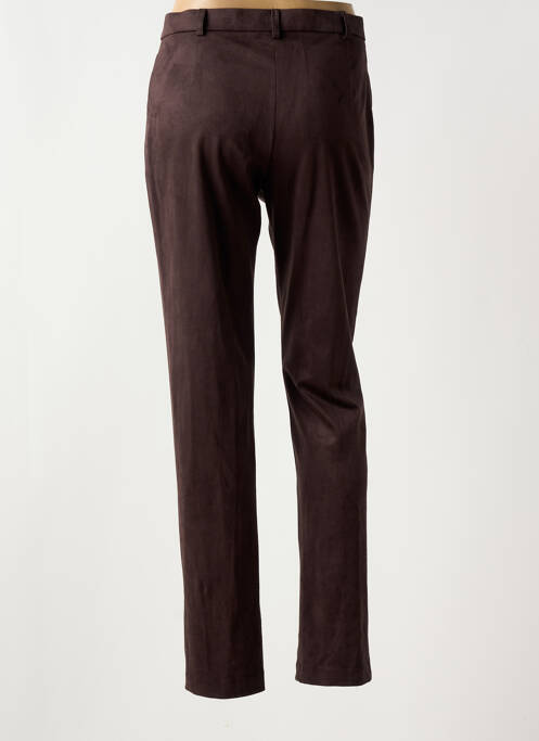Pantalon 7/8 maro CHRISTINE LAURE femeie