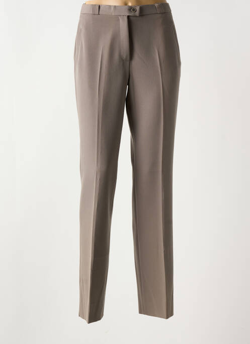 Pantalon slim maro QUATTRO femeie
