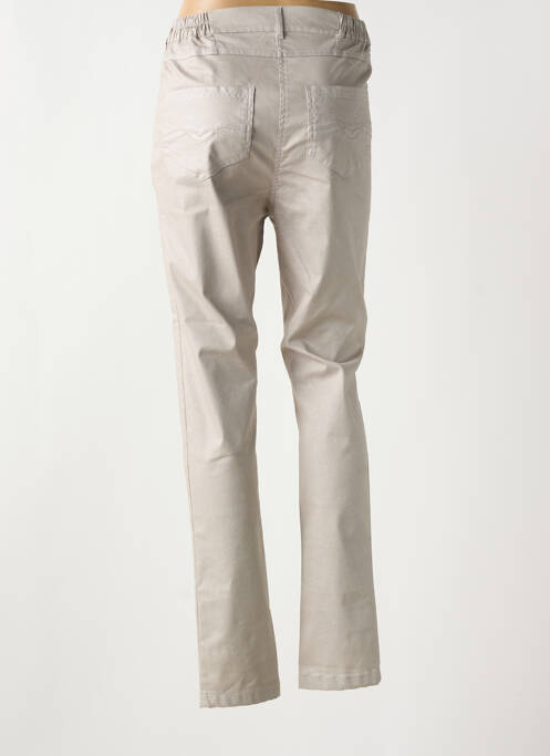 Pantalon slim bej GRIFFON femeie