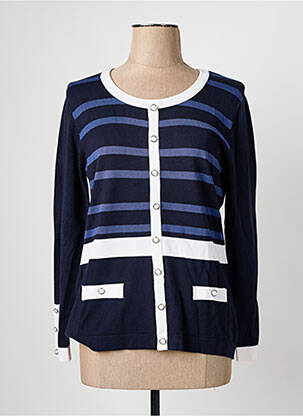 Pulover albastru MARBLE femeie