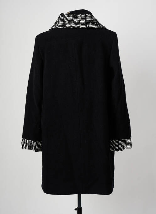 Palton lung negru CHRISTINE LAURE femeie