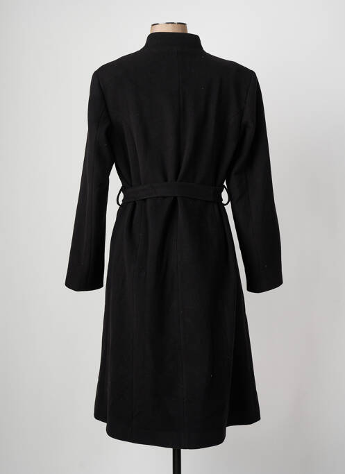 Palton lung negru GRIFFON femeie