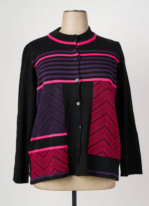 Vestă cu mâneci lungi negru CHRISTINE LAURE femeie