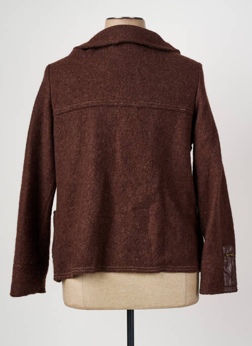 Palton scurt maro QUATTRO femeie