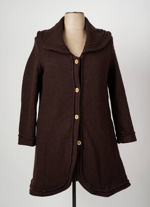 Palton lung maro JEAN GABRIEL femeie