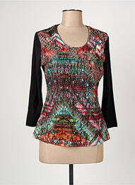 Tricou mâneci lungi mâneci lungi negru CHRISTINE LAURE femme