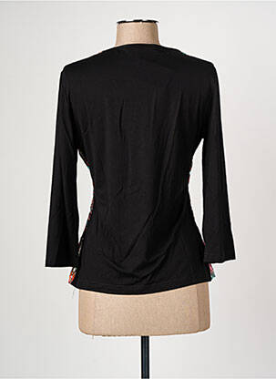 Tricou mâneci lungi mâneci lungi negru CHRISTINE LAURE femeie