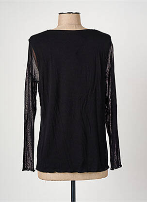 Tricou mâneci lungi mâneci lungi negru CHRISTINE LAURE femeie