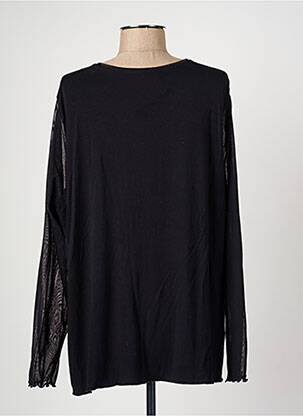 Tricou mâneci lungi mâneci lungi negru CHRISTINE LAURE femeie