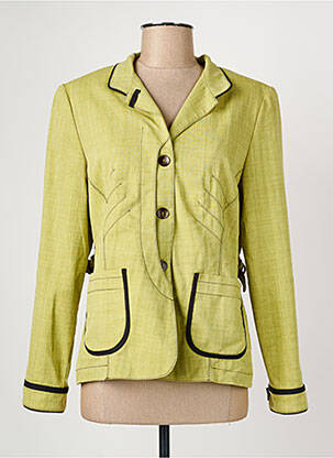 Sacou buzunare verde QUATTR1 femeie