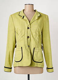 Sacou buzunare verde QUATTR1 femeie