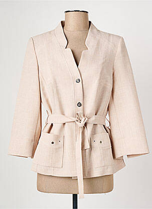 Jachete elegante bej CHRISTINE LAURE femeie