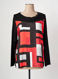 Tricou mâneci lungi mâneci lungi negru CHRISTINE LAURE femme