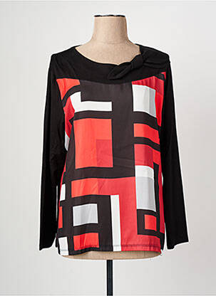 Tricou negru CHRISTINE LAURE femeie