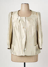 Jachete elegante guler rotund auriu CHRISTINE LAURE femme