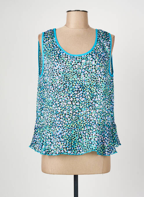 Top albastru GRIFFON femeie