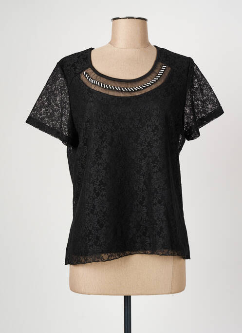 Top negru GRIFFON femeie