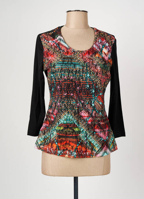 Tricou negru CHRISTINE LAURE femeie