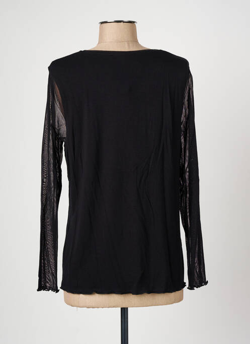 Tricou negru CHRISTINE LAURE femeie