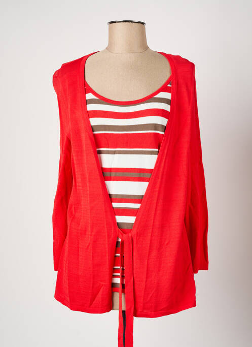 Pulover tunică portocaliu CHRISTINE LAURE femeie