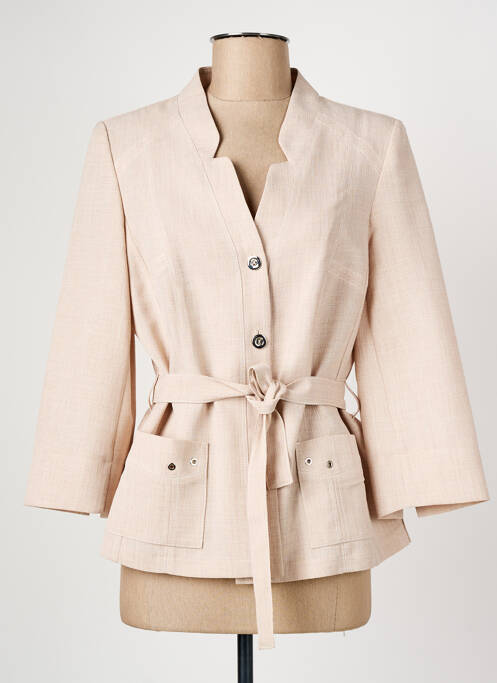 Jachete elegante bej CHRISTINE LAURE femeie