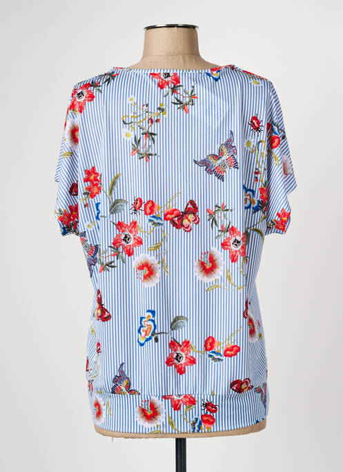 Tricou albastru CHRISTINE LAURE femeie