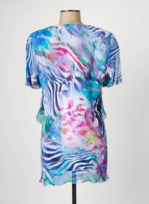 Tunică mâneci scurte albastru GRIFFON femeie