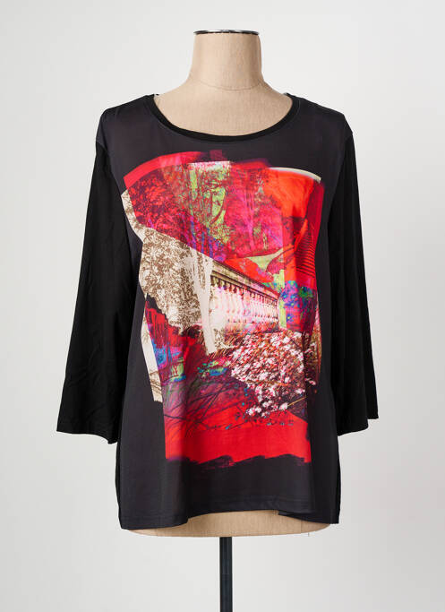 Tricou negru CHRISTINE LAURE femeie