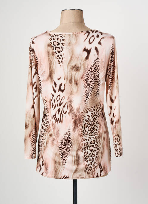 Tricou bej MARBLE femeie