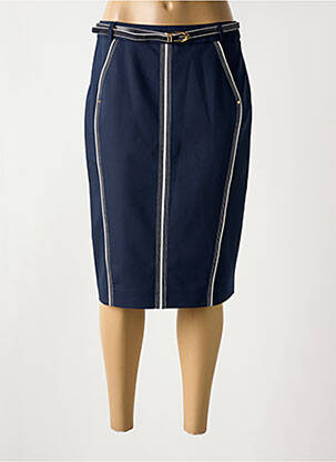 Fustă midi albastru GRIFFON femeie