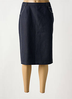 Fustă midi albastru GRIFFON femeie