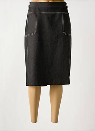 Fustă midi negru GRIFFON femeie