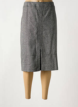 Fustă midi gri FRANCE RIVOIRE femeie