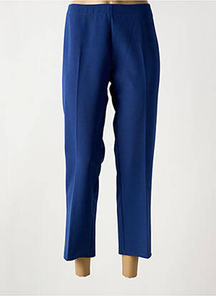Pantalon 7/8 talie elastică mărime normală albastru GRIFFON femeie