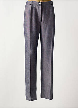 Pantalon drept albastru CHRISTINE LAURE femeie