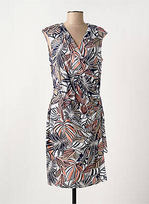 Rochie midi albastru CHRISTINE LAURE femeie