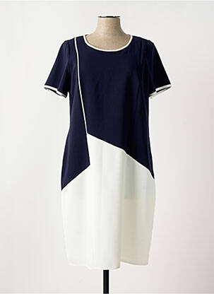 Rochie midi albastru FRANCE RIVOIRE femeie