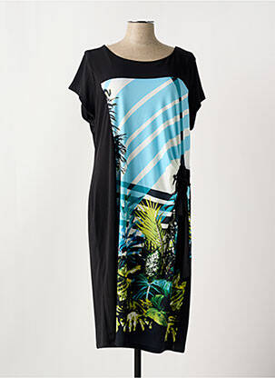 Rochie midi negru CHRISTINE LAURE femeie