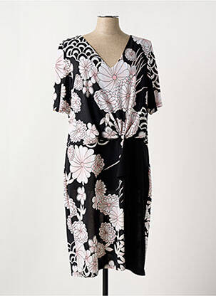 Rochie midi negru CHRISTINE LAURE femeie