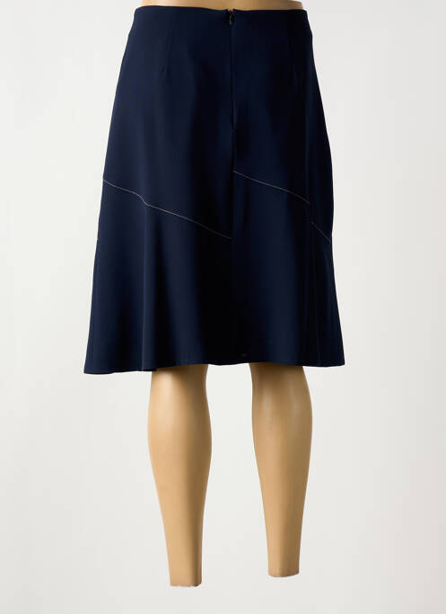 Fustă midi albastru CHRISTINE LAURE femeie