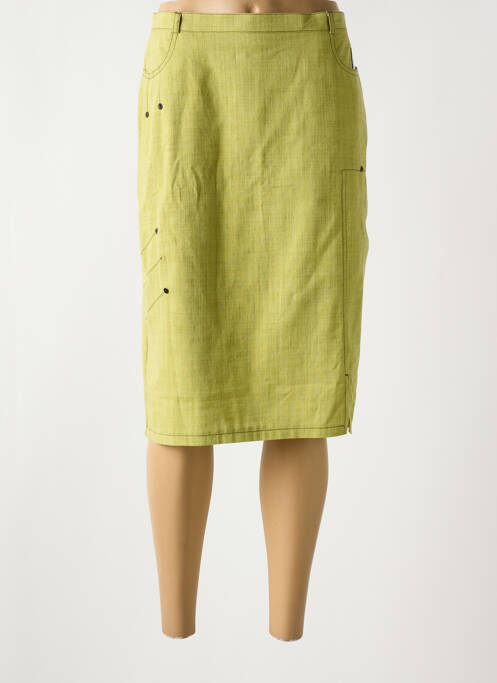 Fustă midi verde QUATTRO femeie