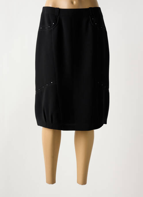 Fustă midi negru CHRISTINE LAURE femeie