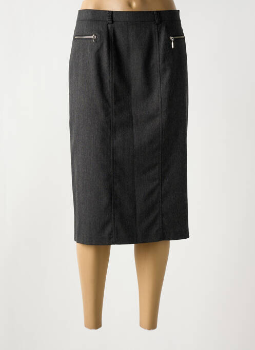 Fustă midi gri CHRISTINE LAURE femeie