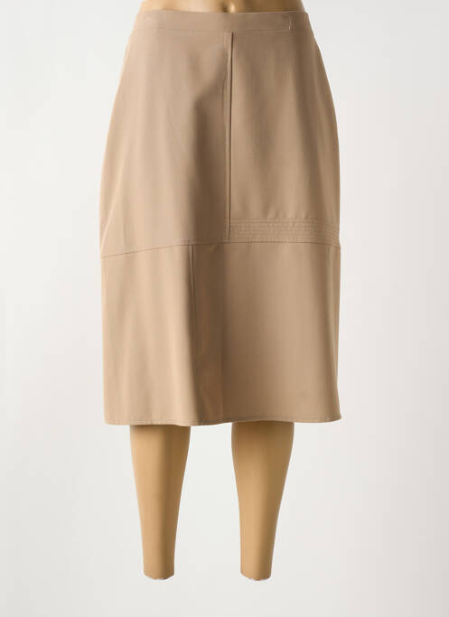 Fustă midi bej GRIFFON femeie