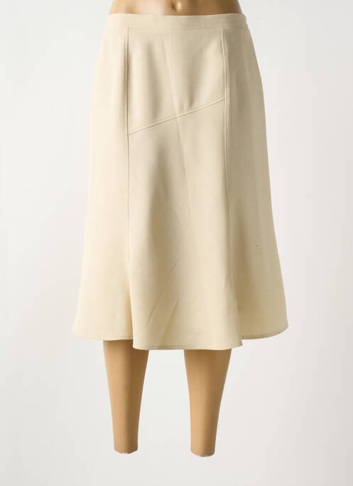 Fustă midi bej GRIFFON femeie