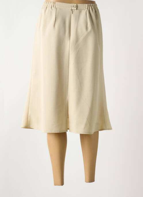 Fustă midi bej GRIFFON femeie