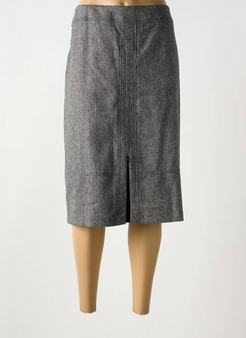 Fustă midi gri FRANCE RIVOIRE femeie