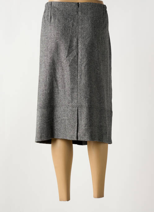 Fustă midi gri FRANCE RIVOIRE femeie