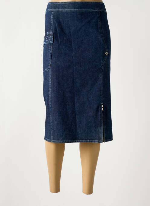 Fustă midi albastru QUATTRO femeie